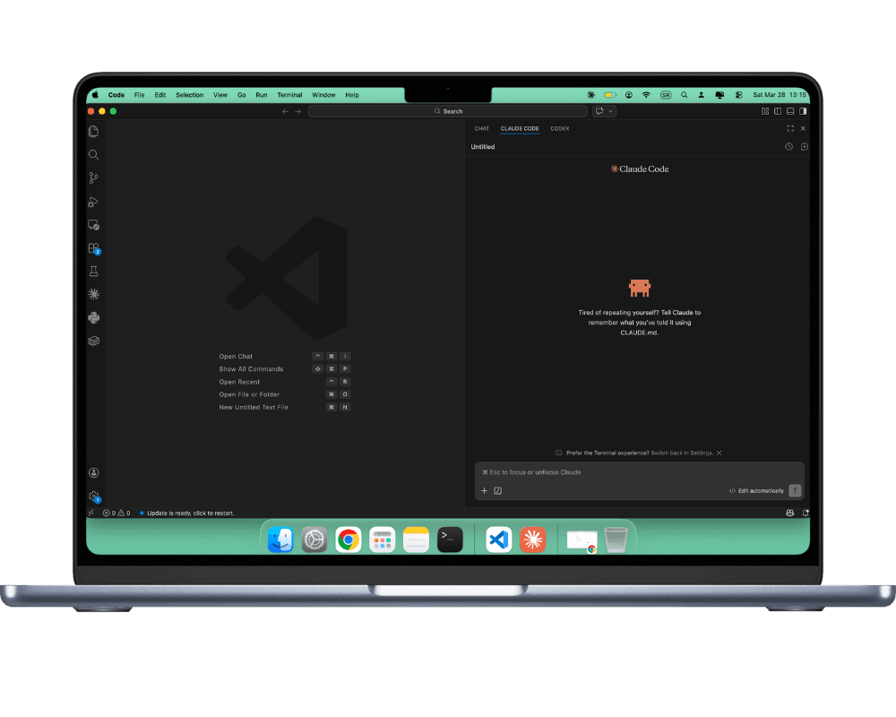 Claude Code u VS Code editoru